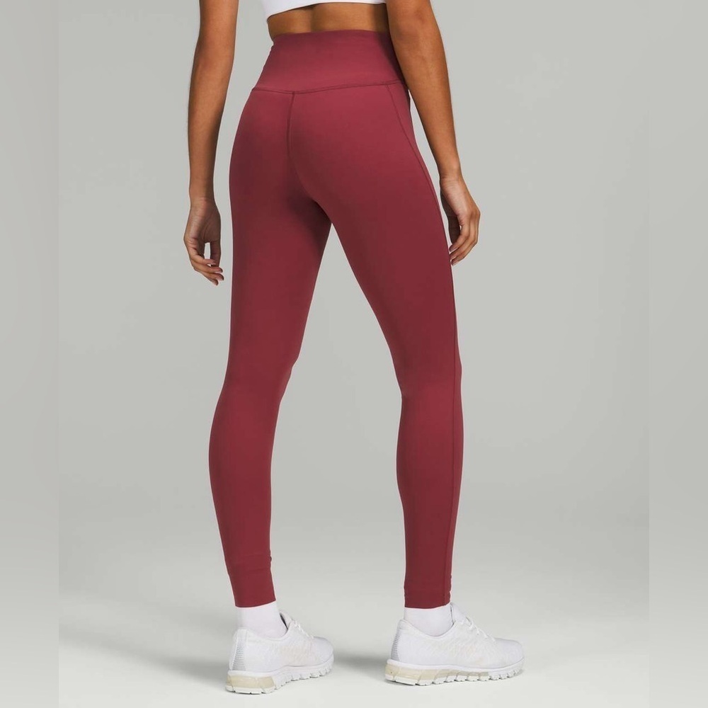 EUC Lululemon Base Pace High-Rise Tight 28" *Brushed Nulux Sz 6